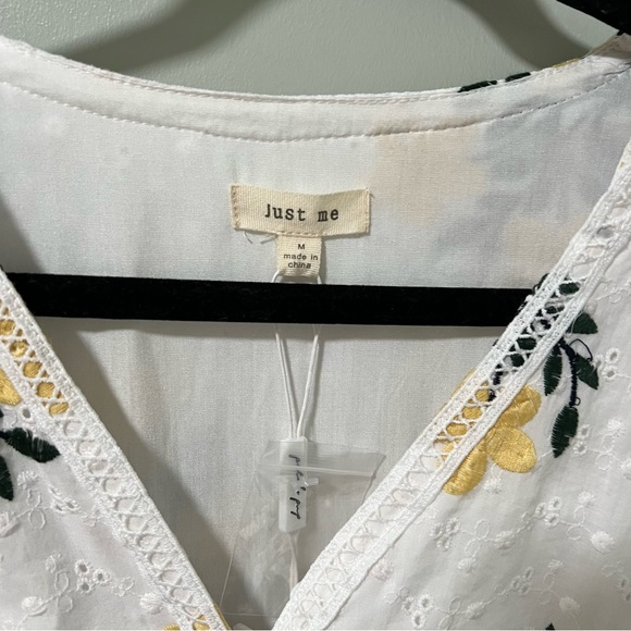 NWT Petal & Pup Yellow Floral Embroidered Midi Dress - Picture 5 of 10